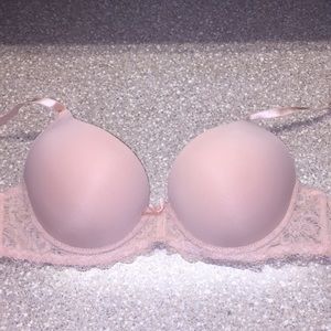 Peach bra, size 34c